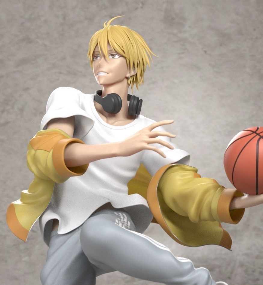Kuroko no Basket- Kise Ryota- Anime Figure 3D model 3D printable | CGTrader, image size:875x948