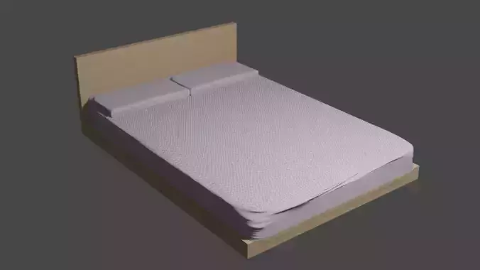 Bed Blender 3D model