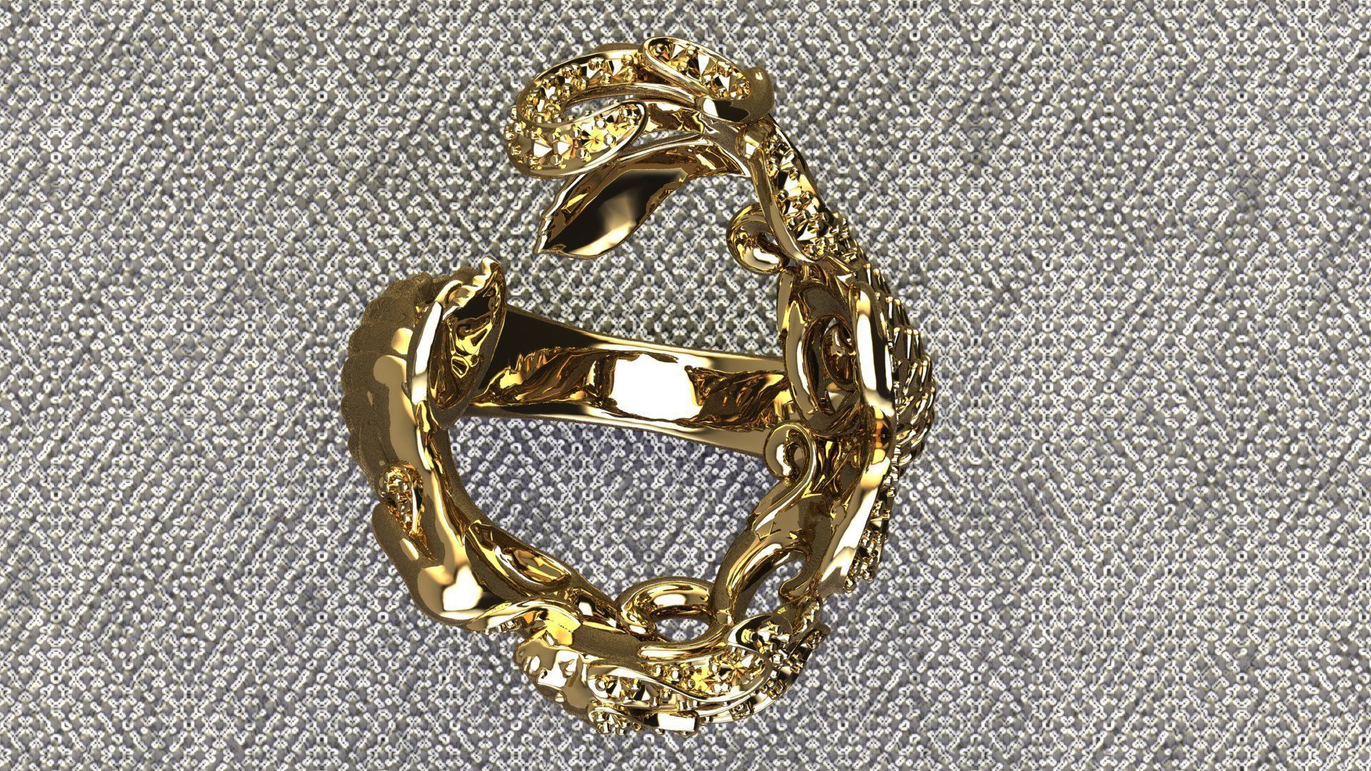 SIRENA MERMAID Buy 1 gat 1 Free Ring RG0025 3D print model 3D print model_5