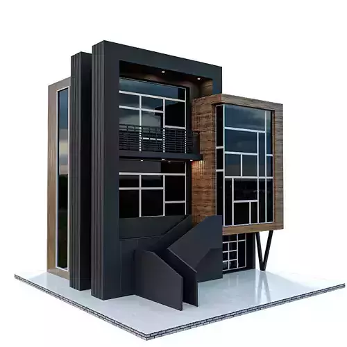MODREN HOUSE N11 3D model