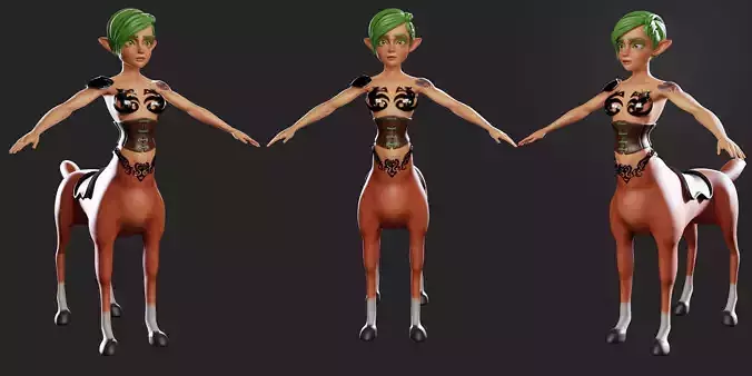 Stylized Creatures - Centaur - Lenna
