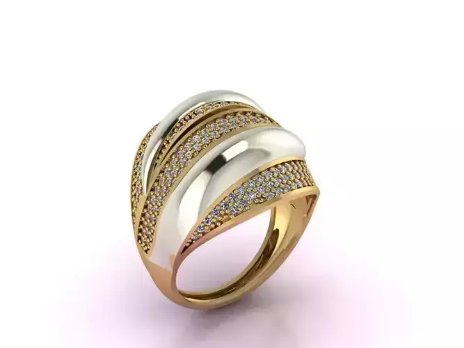 Women Ring 3D print model