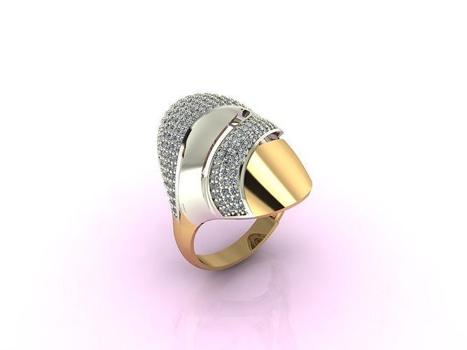 Women Ring 3D print model