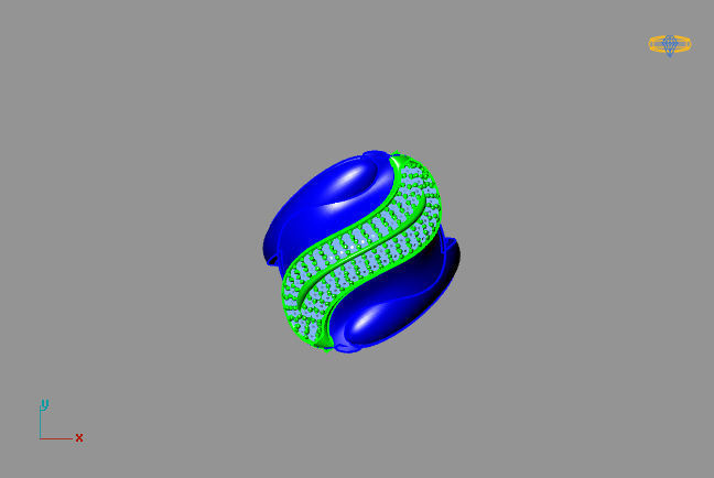 Women Ring 3D print model_2