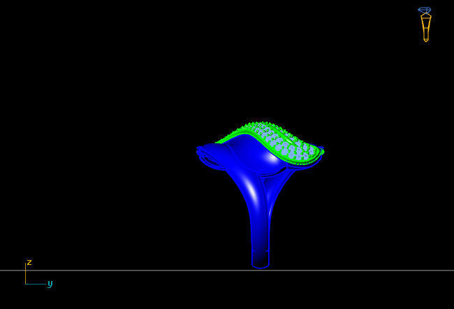 Women Ring 3D print model_4