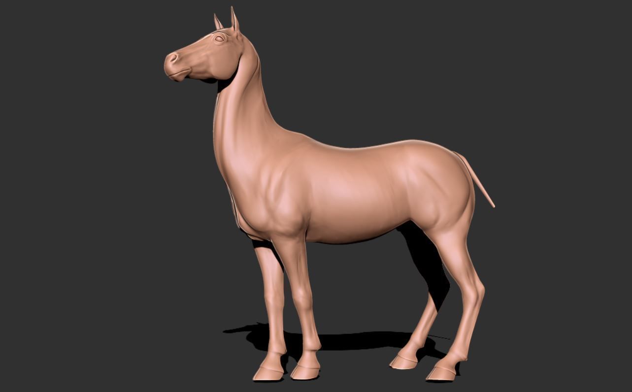 Horse 028 3D print model_6