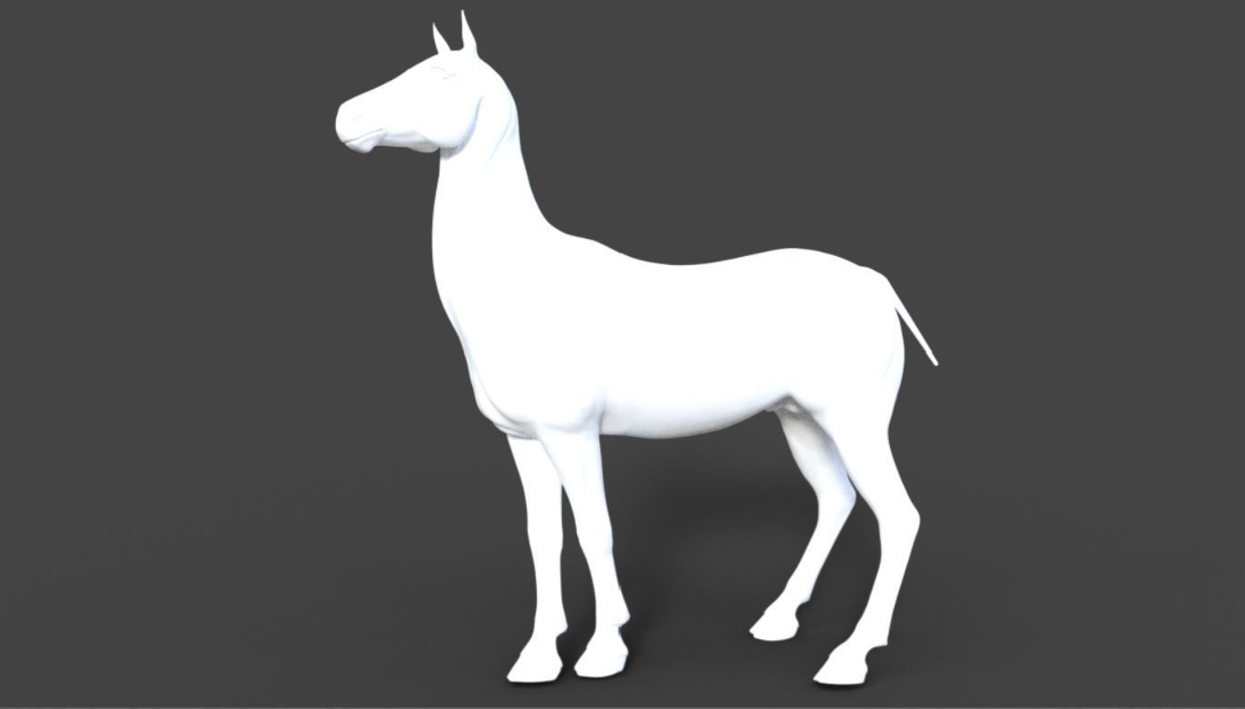 Horse 028 3D print model_13