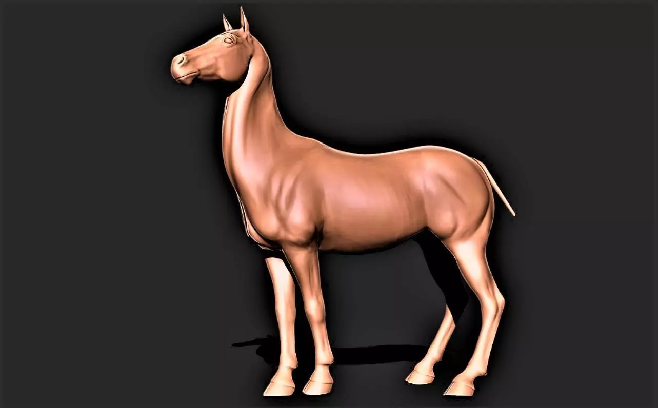Horse 028 3D print model_0