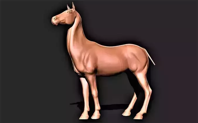 Horse 028 3D print model