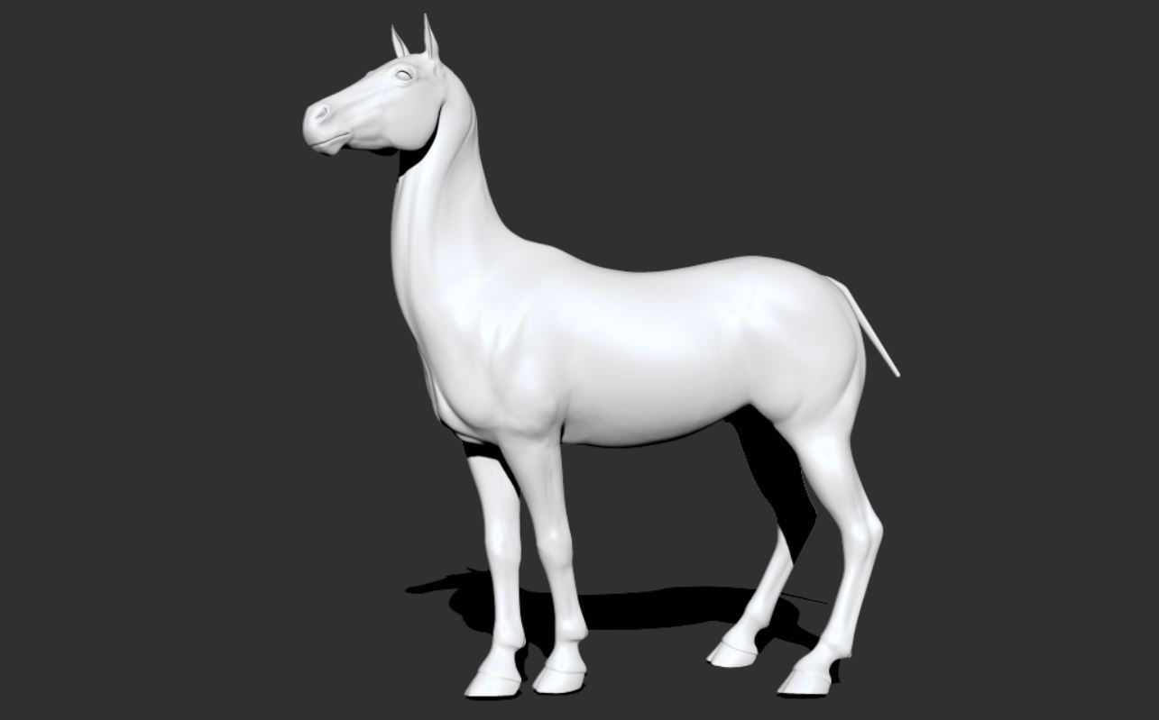Horse 028 3D print model_8