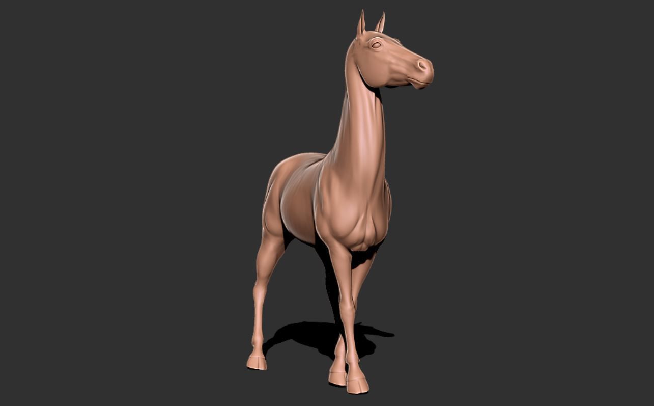 Horse 028 3D print model_1