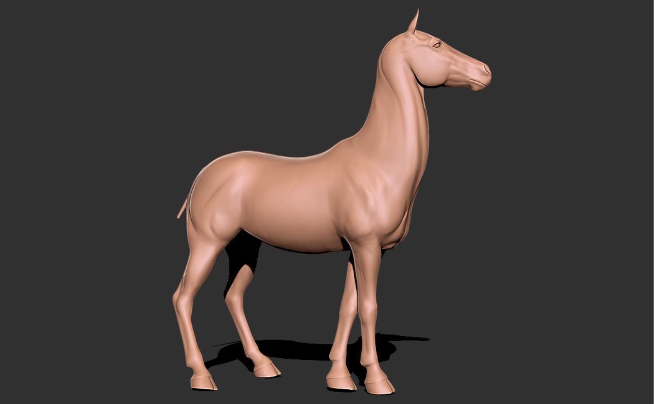 Horse 028 3D print model_2