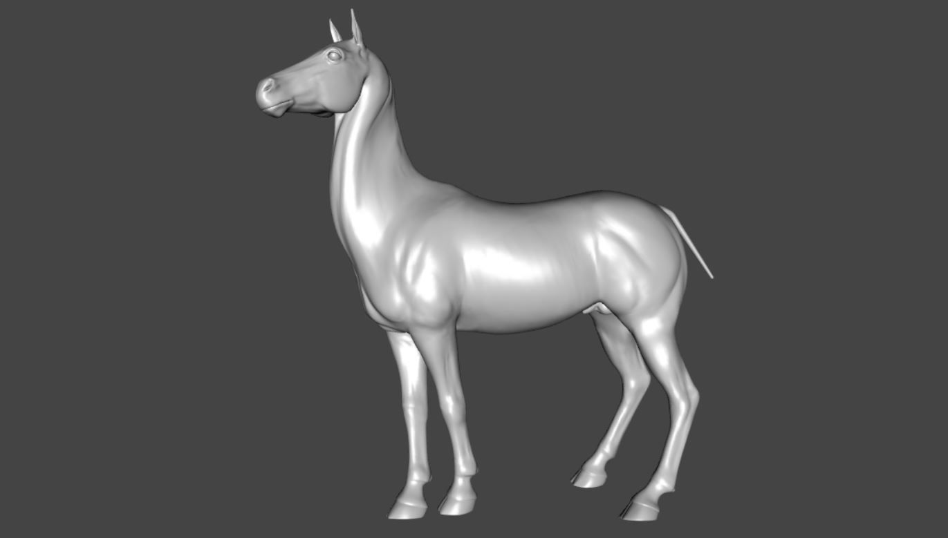 Horse 028 3D print model_10