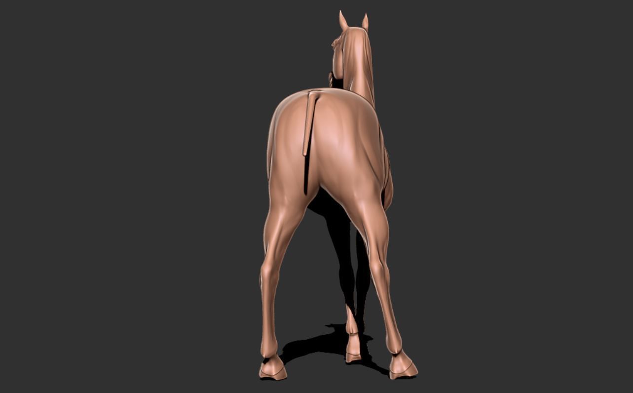 Horse 028 3D print model_4