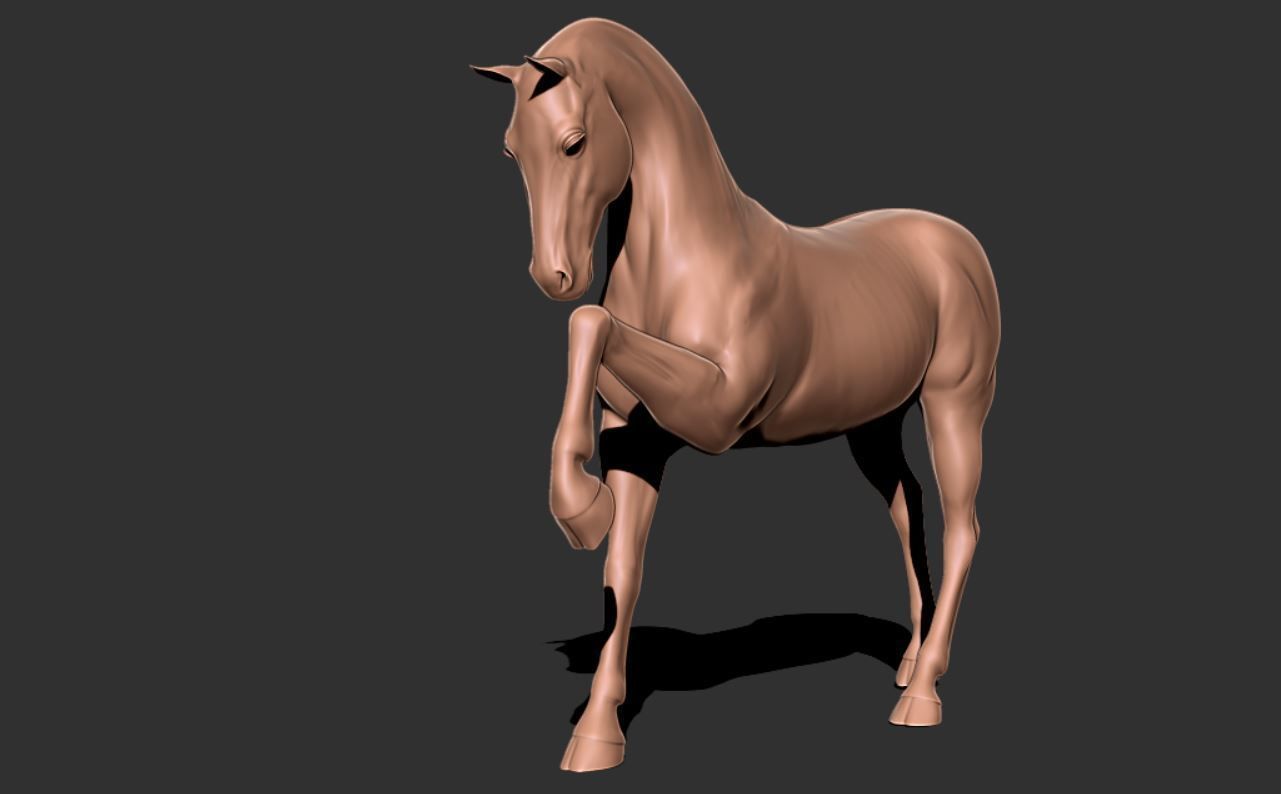 Horse 029 3D print model_6