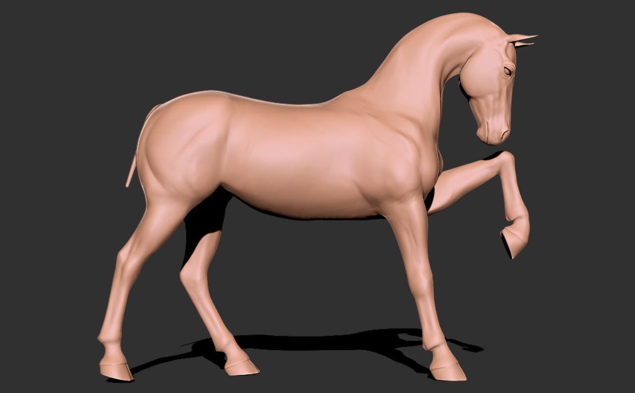 Horse 029 3D print model_1