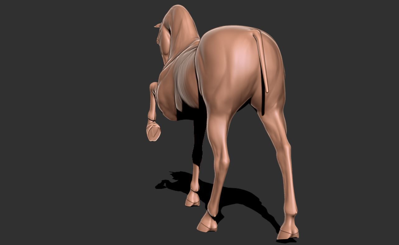 Horse 029 3D print model_3