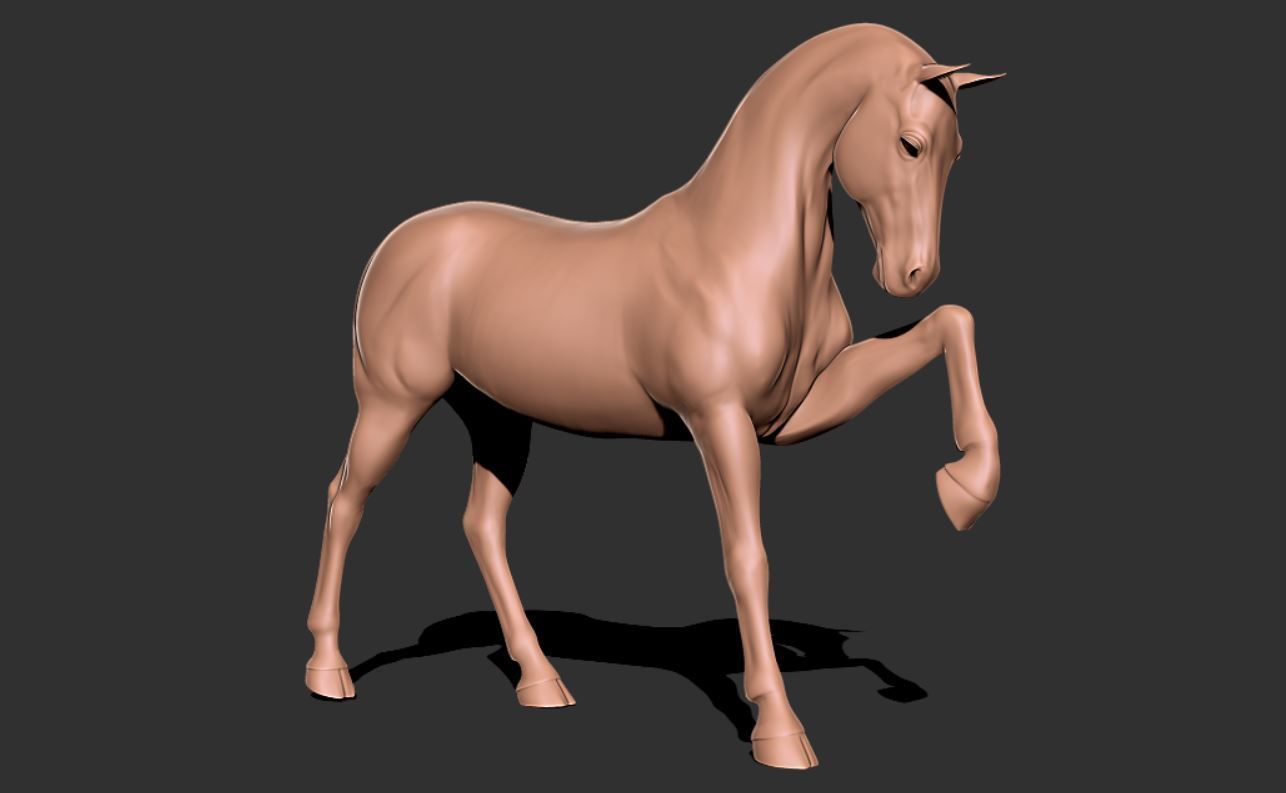 Horse 029 3D print model_9