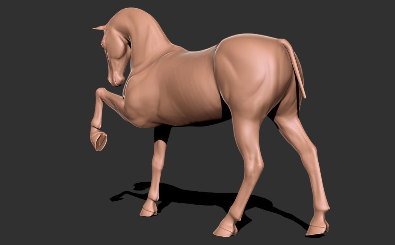 Horse 029 3D print model_4