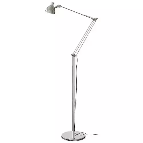 ANTIPHONY Outdoor reading lamp nickel-plated 3D model