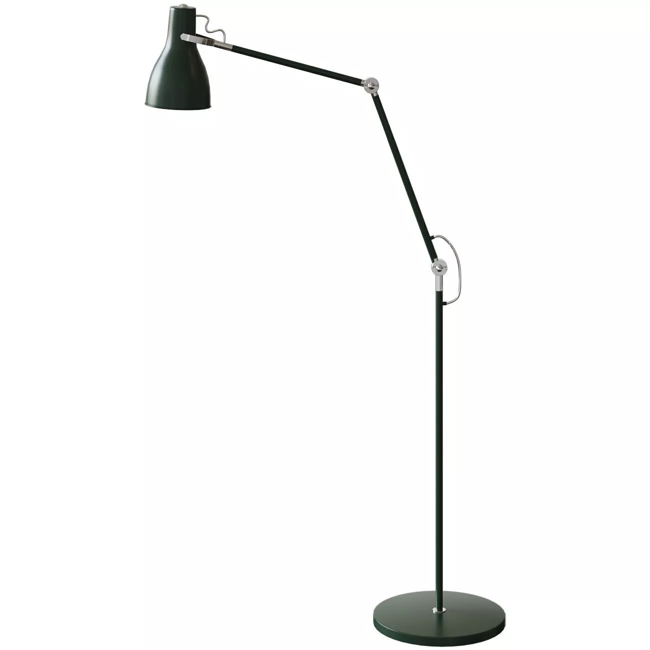 ARED Outdoor reading lamp green 3D model