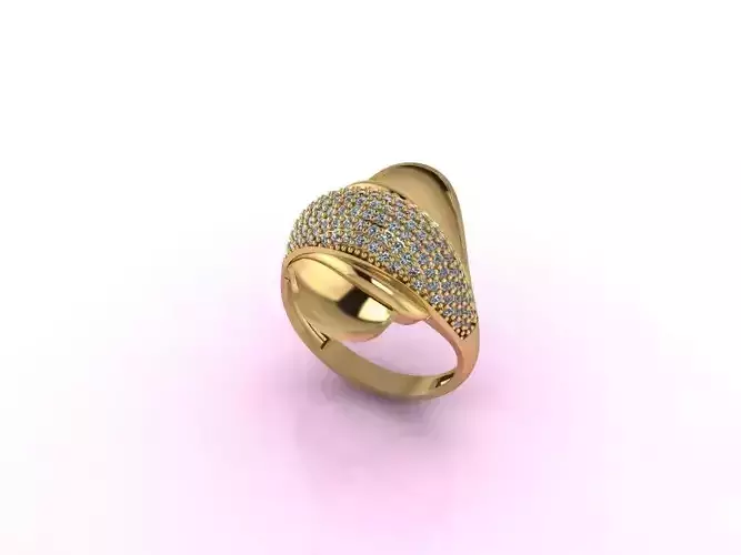 Women Ring 3D print model