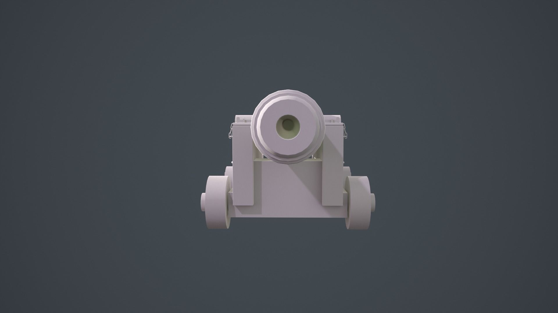 Cannon Ship  3D model_8