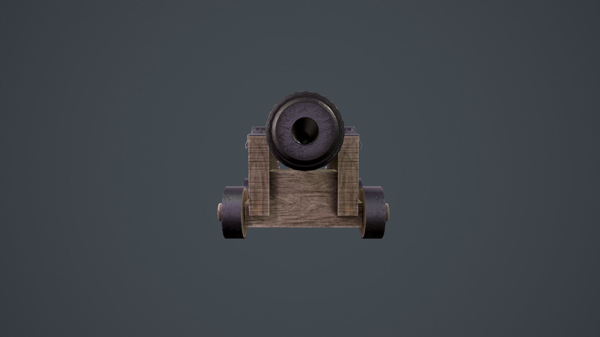 Cannon Ship  3D model_3