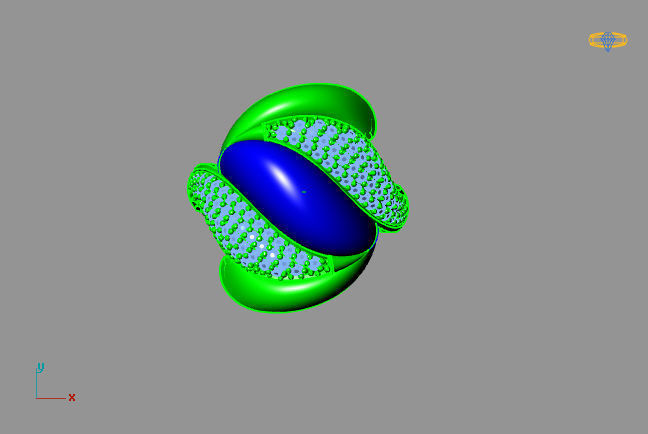 Women Ring 3D print model_2