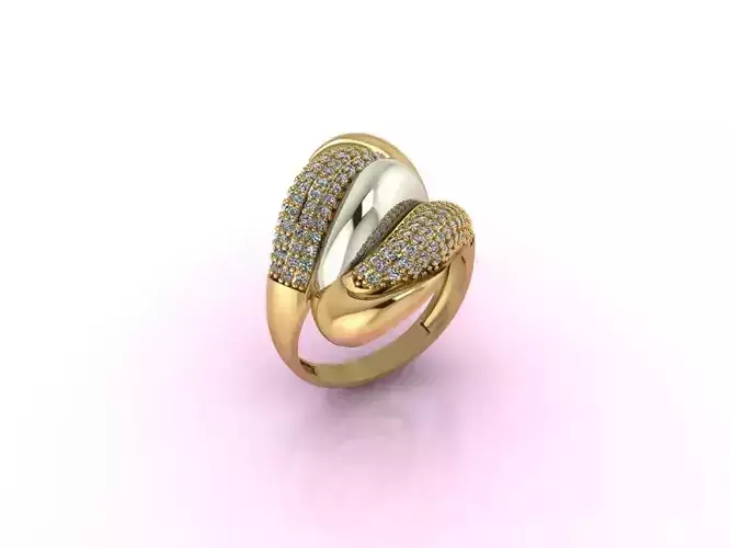 Women Ring 3D print model Women Ring 3D print model