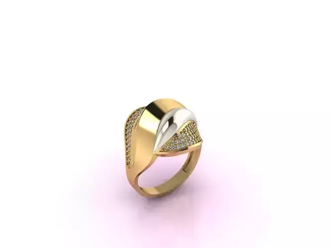 Women Ring 3D print model