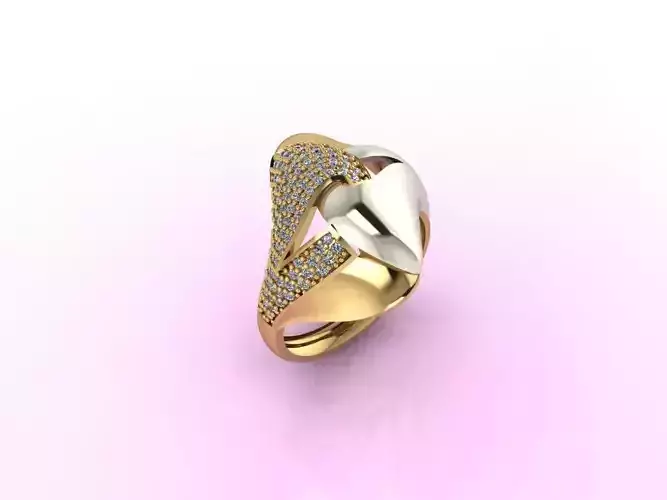 Women Ring 3D print model