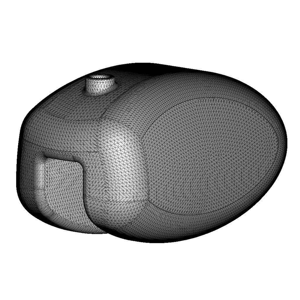 Classic Bike Fuel Tank 3D print model_3