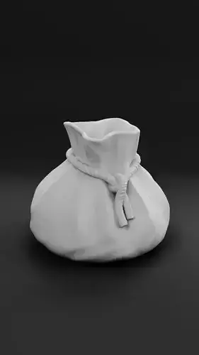 Medieval Gold Pouch Cup