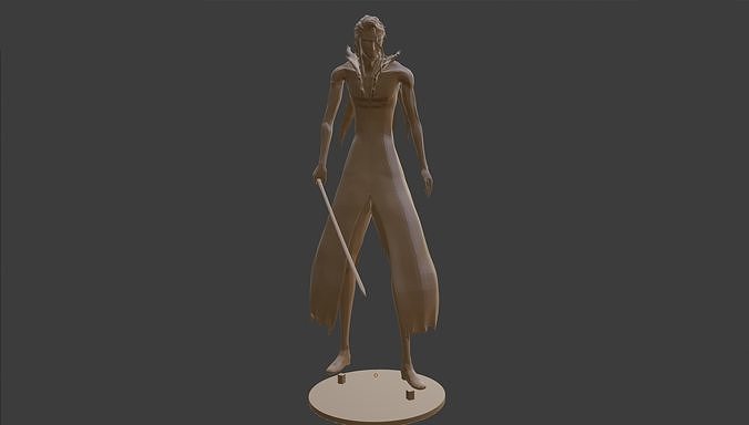 Sosuke Aizen 3D print model