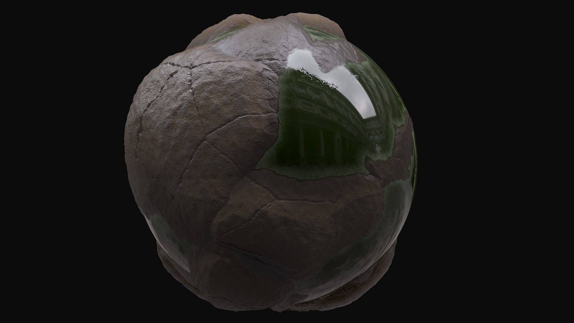 Random Stone Material Substance Designer  Low-poly 3D model_6