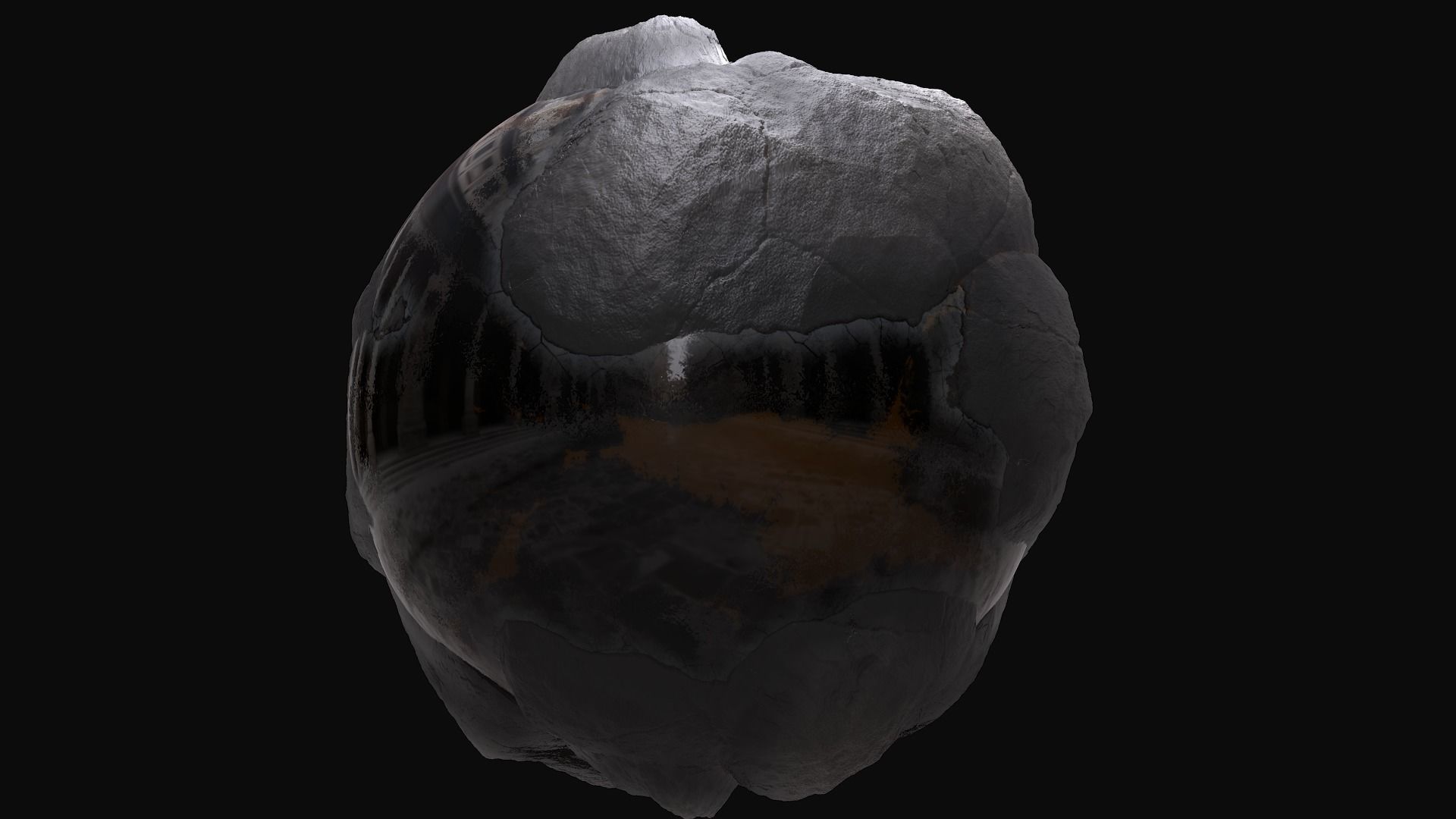 Random Stone Material Substance Designer  Low-poly 3D model_5