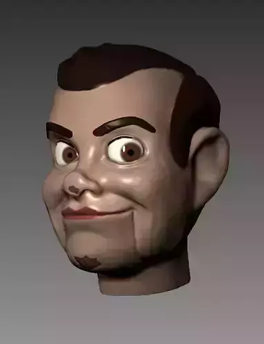 Slappy the Dummy Head - Printable - Goosebumps