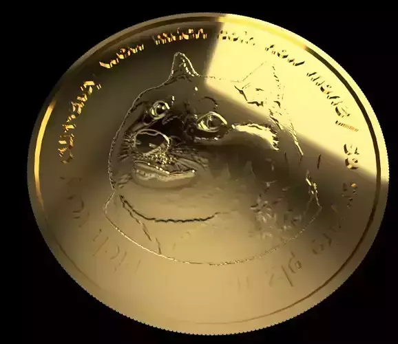 1 Dogecoin  collector 3D print model
