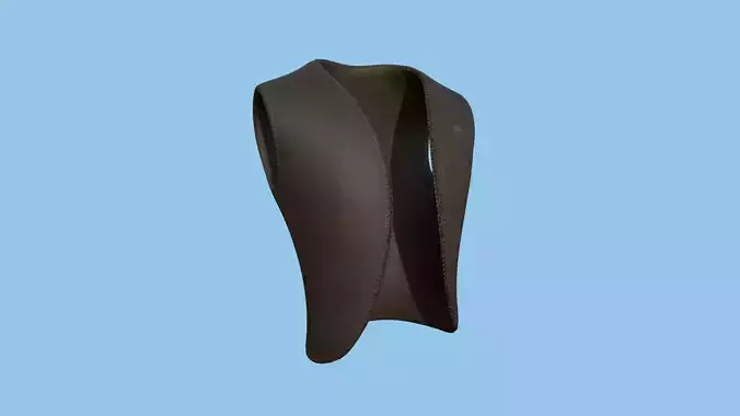 Leather Skull Pirate Vest - Character Design Fashion