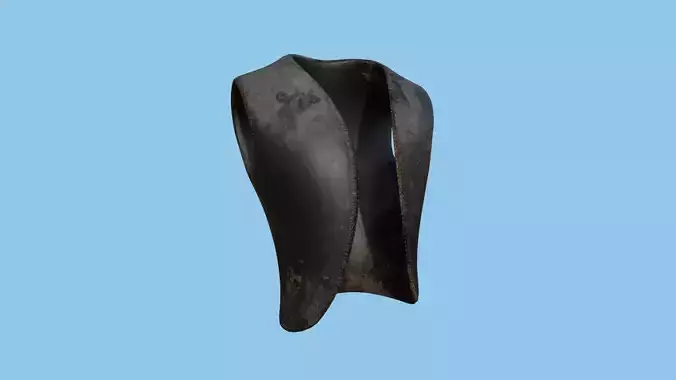 Destroyed Pirate Vest - Character Design Fashion