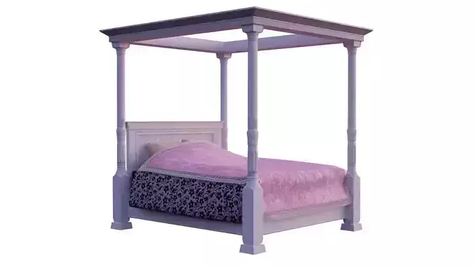 Fancy Bed from Rainbow Six Siege 3D model