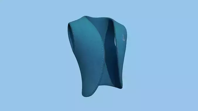 Blue Pirate Vest - Character Design Fashion