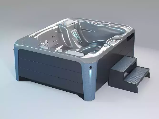 Jacuzzi Hot Tub Premium 4 Seat  3D model 5