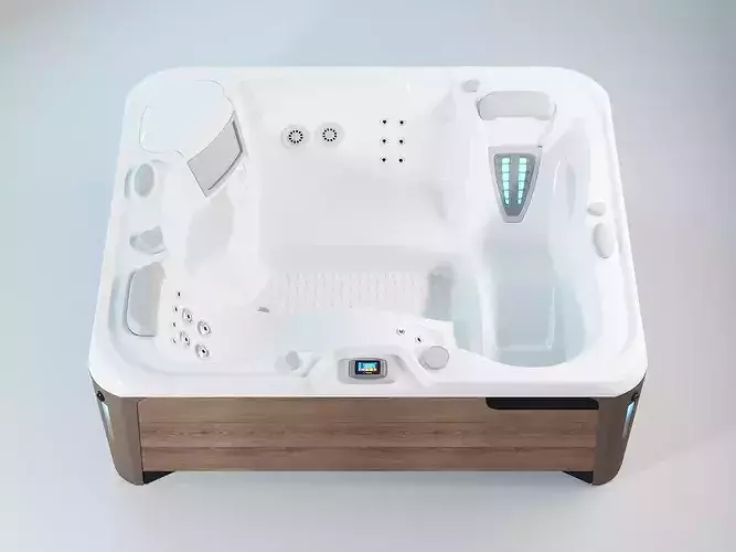 Jacuzzi Hot Tub Premium 4 Seat  3D model 6