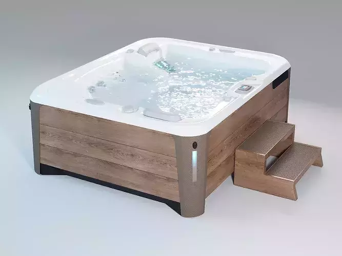 Jacuzzi Hot Tub Premium 4 Seat  3D model 4