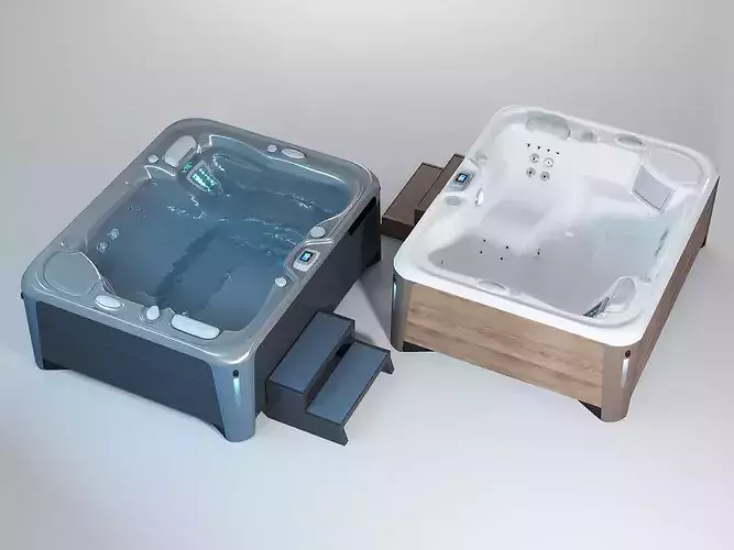 Jacuzzi Hot Tub Premium 4 Seat  3D model 3