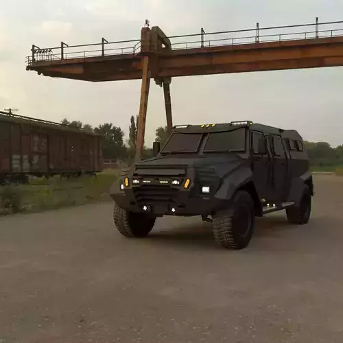 Inkas sentry civilian 2020 low poly