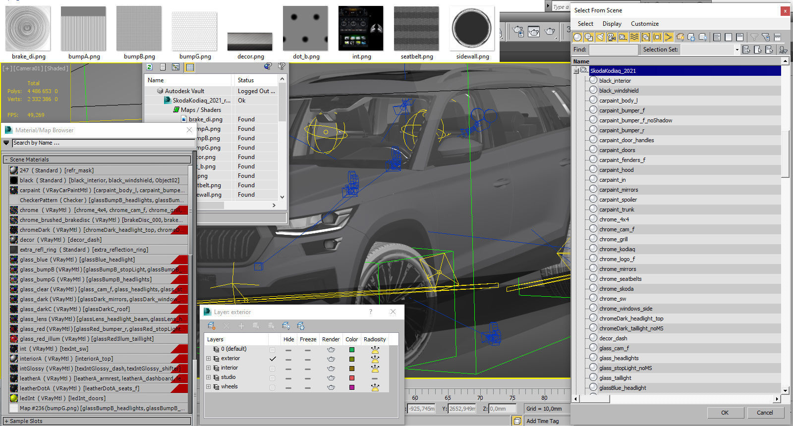Skoda Kodiaq 2021 3D model_30