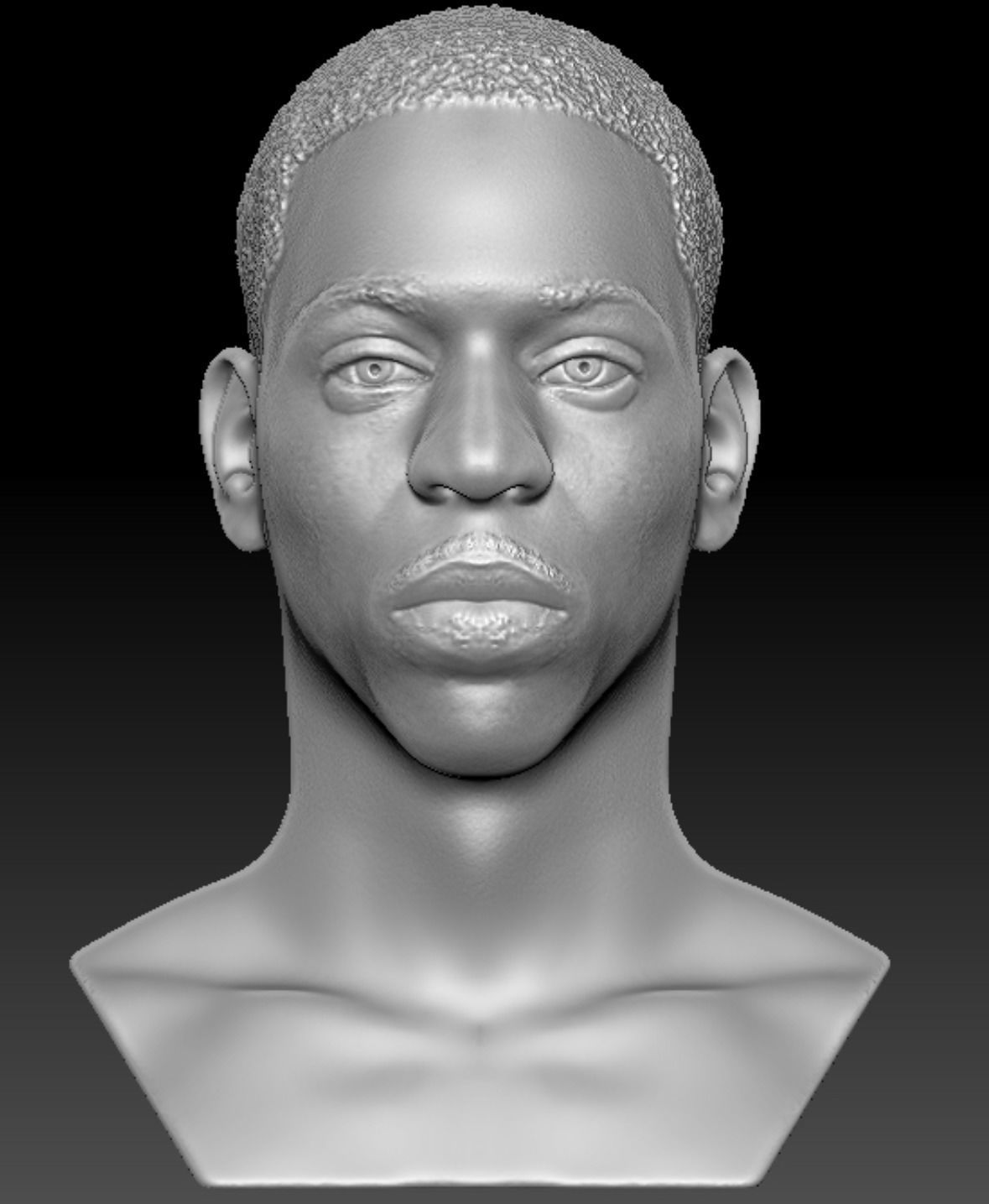 Young Dolph Bust 3d print ready model 3D print model_5